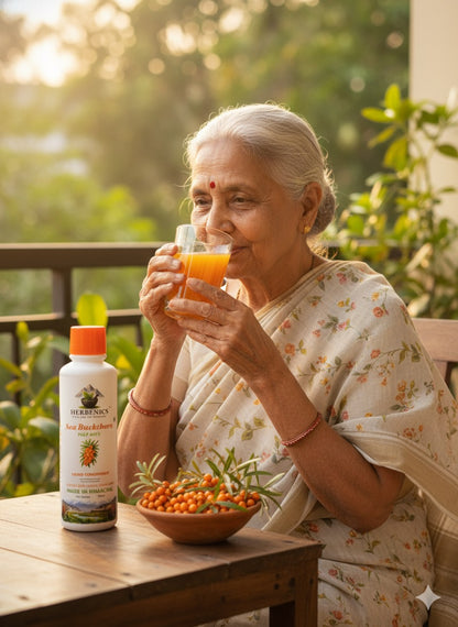 Sea Buckthorn Made In Himachal Pulp Juice, Liquid Concentrate 500ml
